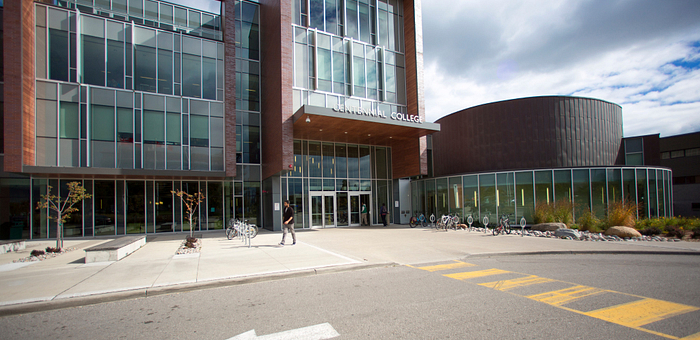 Progress campus library building exterior